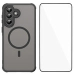 Custodia magnetica per telefono WANLONFENG serie FD Skin Touch con pellicola protettiva per lo schermo., For Samsung Galaxy A57 5G, For Samsung Galaxy A37 5G, For Samsung Galaxy A17 4G / 5G, For Samsung Galaxy A07 4G, For Samsung Galaxy A56 5G         ...