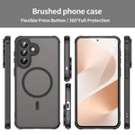 Custodia magnetica per telefono WANLONFENG serie FD Skin Touch con pellicola protettiva per lo schermo., For Samsung Galaxy A57 5G, For Samsung Galaxy A37 5G, For Samsung Galaxy A17 4G / 5G, For Samsung Galaxy A07 4G, For Samsung Galaxy A56 5G         ...