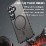 Custodia magnetica per telefono WANLONFENG serie FD Skin Touch con pellicola protettiva per lo schermo., For Samsung Galaxy S26+ 5G, For Samsung Galaxy S26 Ultra 5G, For Samsung Galaxy S26 5G