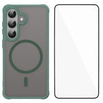 Custodia magnetica per telefono WANLONFENG serie FD Skin Touch con pellicola protettiva per lo schermo., For Samsung Galaxy S26+ 5G, For Samsung Galaxy S26 Ultra 5G, For Samsung Galaxy S26 5G