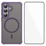 Custodia magnetica per telefono WANLONFENG serie FD Skin Touch con pellicola protettiva per lo schermo., For Samsung Galaxy S26+ 5G, For Samsung Galaxy S26 Ultra 5G, For Samsung Galaxy S26 5G