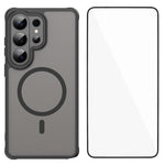 Custodia magnetica per telefono WANLONFENG serie FD Skin Touch con pellicola protettiva per lo schermo., For Samsung Galaxy S26+ 5G, For Samsung Galaxy S26 Ultra 5G, For Samsung Galaxy S26 5G