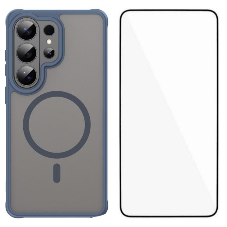 Custodia magnetica per telefono WANLONFENG serie FD Skin Touch con pellicola protettiva per lo schermo., For Samsung Galaxy S26+ 5G, For Samsung Galaxy S26 Ultra 5G, For Samsung Galaxy S26 5G