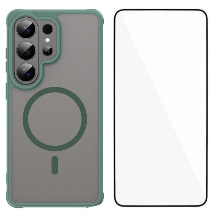Custodia magnetica per telefono WANLONFENG serie FD Skin Touch con pellicola protettiva per lo schermo., For Samsung Galaxy S26+ 5G, For Samsung Galaxy S26 Ultra 5G, For Samsung Galaxy S26 5G