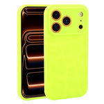 Custodia in silicone liquido leopardata per iPhone 17 Pro Max