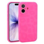 Custodia in silicone liquido leopardata per iPhone 17