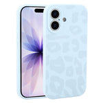 Custodia in silicone liquido leopardata per iPhone 17