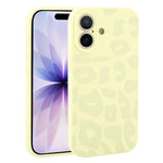 Custodia in silicone liquido leopardata per iPhone 17