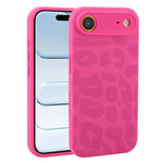 Custodia in silicone liquido leopardata per iPhone 17