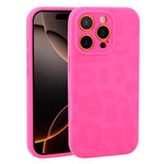 Custodia in silicone leopardata per iPhone 16 Pro Max