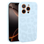 Custodia in silicone leopardata per iPhone 16 Pro Max