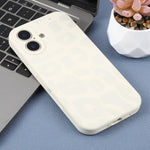 Custodia in silicone per iPhone 16 Plus con stampa leopardata