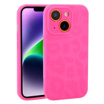 Custodia in silicone per iPhone 14 Plus con stampa leopardata