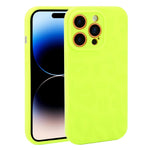 Custodia in silicone liquido leopardata per iPhone 14 Pro