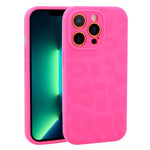 Custodia in silicone per iPhone 13 Pro Max con stampa leopardata