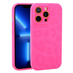 Custodia in silicone per iPhone 13 Pro Max con stampa leopardata