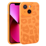 Custodia in silicone leopardata per iPhone 13 e 12