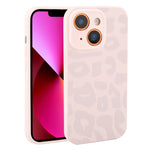 Custodia in silicone leopardata per iPhone 13 e 12