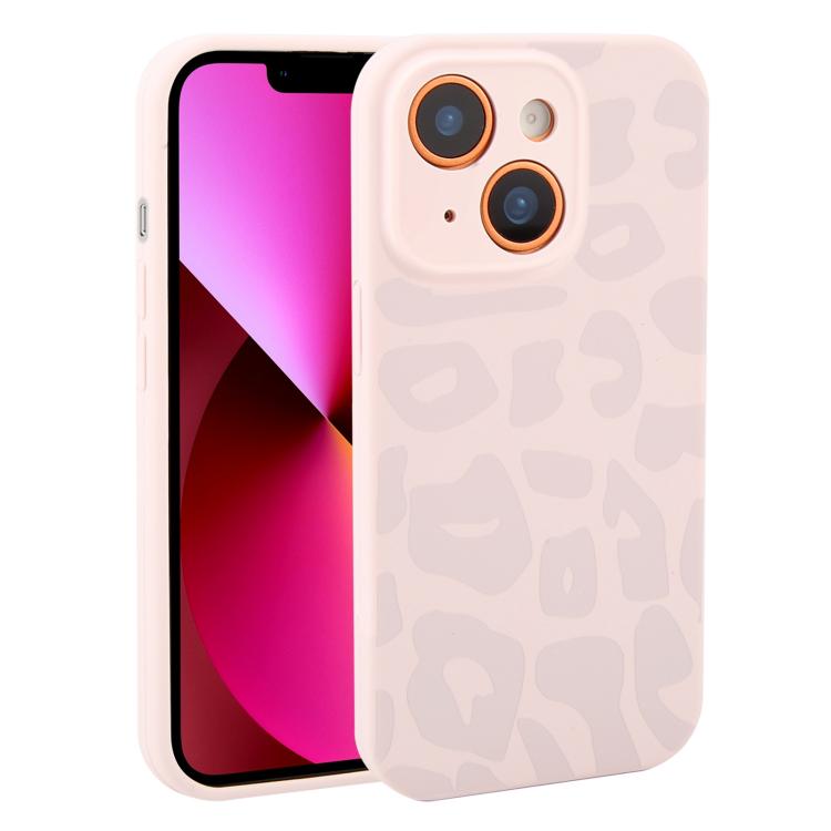 Custodia in silicone leopardata per iPhone 13 e 12