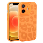Custodia in silicone leopardata per iPhone 13 e 12