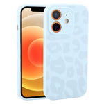 Custodia in silicone leopardata per iPhone 13 e 12