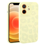 Custodia in silicone leopardata per iPhone 13 e 12