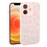 Custodia in silicone leopardata per iPhone 13 e 12