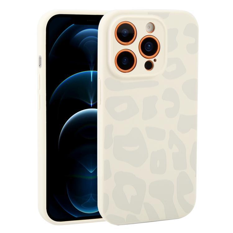 Custodia in silicone leopardata per iPhone 12 Pro Max
