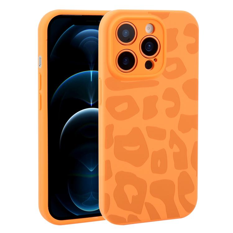 Custodia in silicone leopardata per iPhone 12 Pro Max