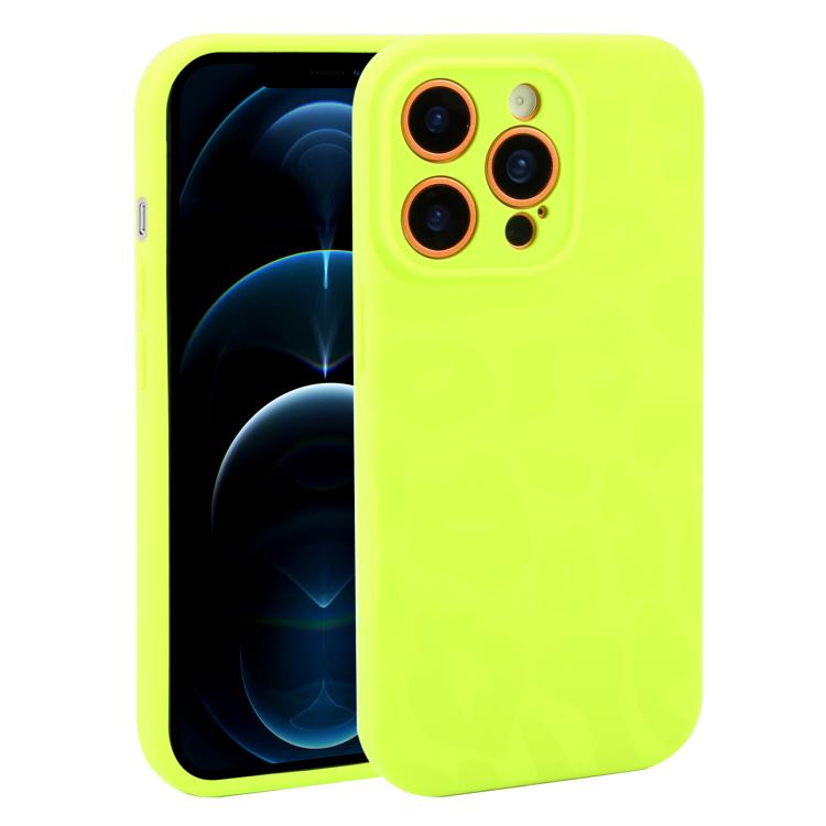 Custodia in silicone leopardata per iPhone 12 Pro Max