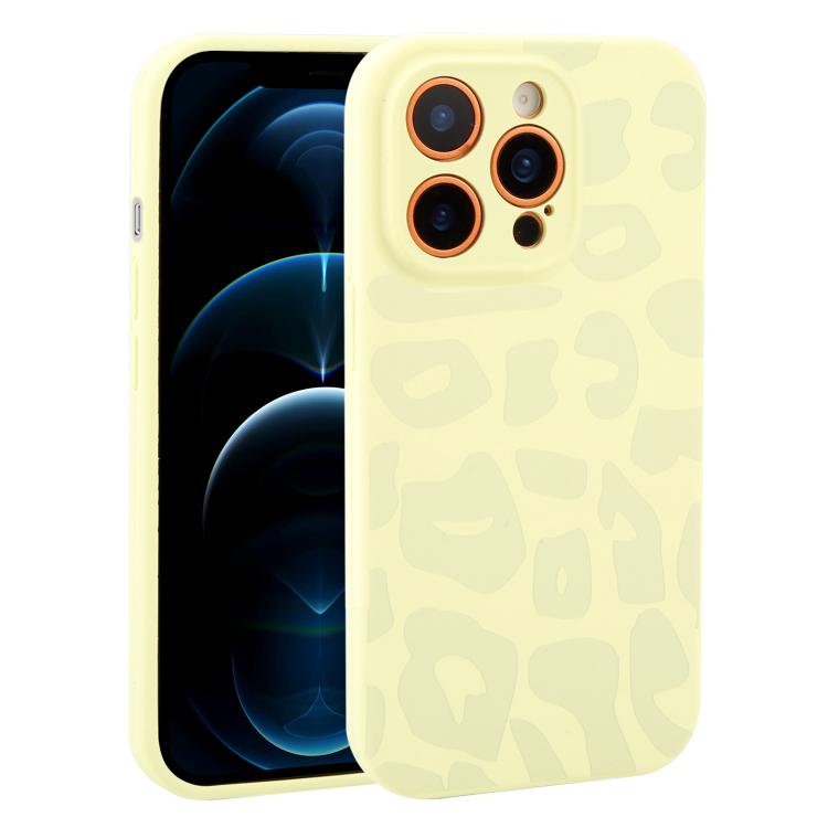 Custodia in silicone leopardata per iPhone 12 Pro Max