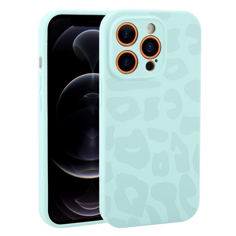 Custodia in silicone leopardata per iPhone 12 Pro Max