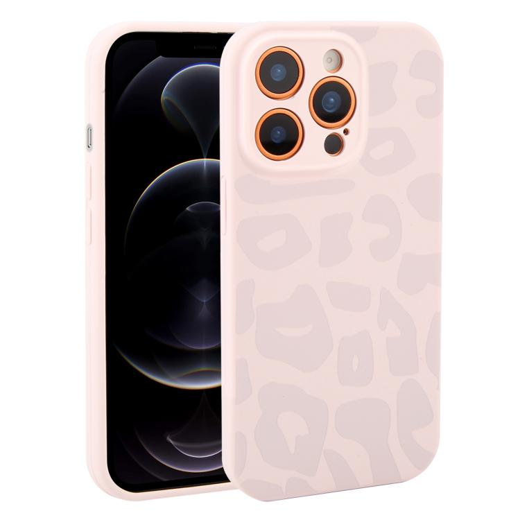 Custodia in silicone leopardata per iPhone 12 Pro Max