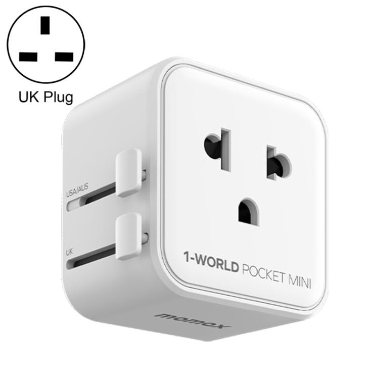 Adattatore da viaggio universale MOMAX UA37 mini