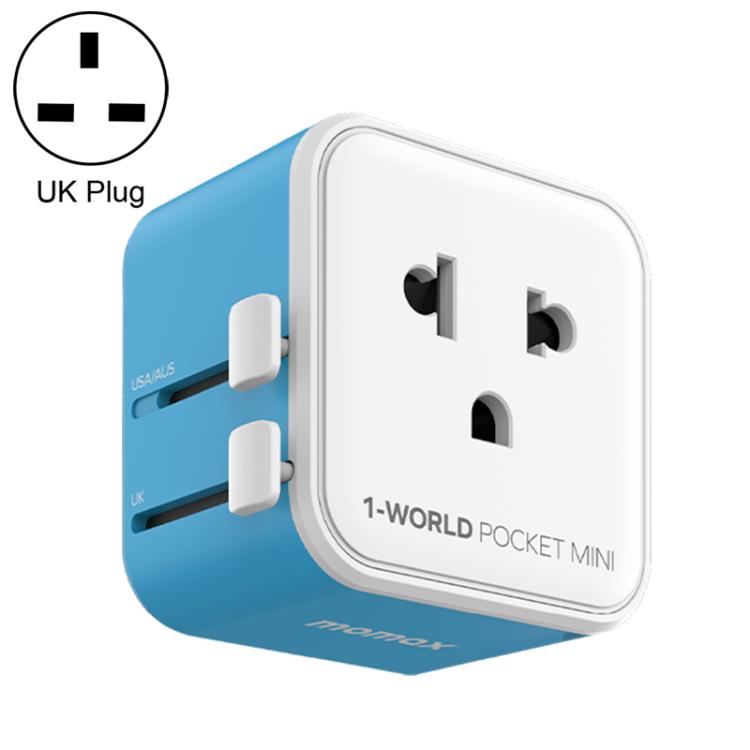 Adattatore da viaggio universale MOMAX UA37 mini