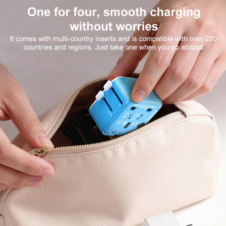 Adattatore da viaggio universale MOMAX UA37 mini