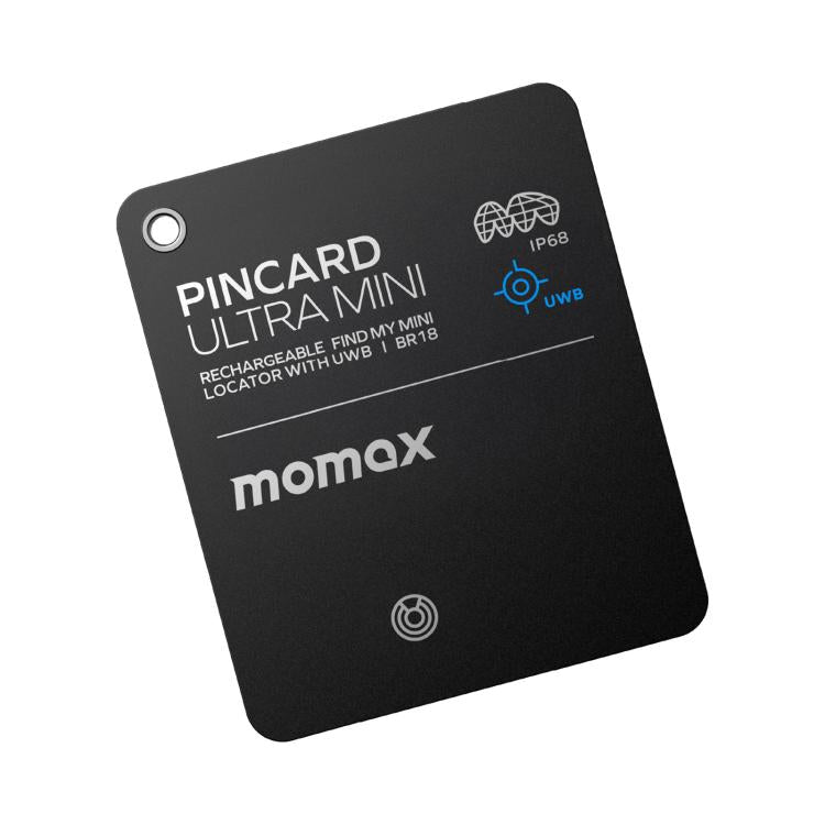 MOMAX BR18D PinCard Ultra Mini dispositivo anti-smarrimento
