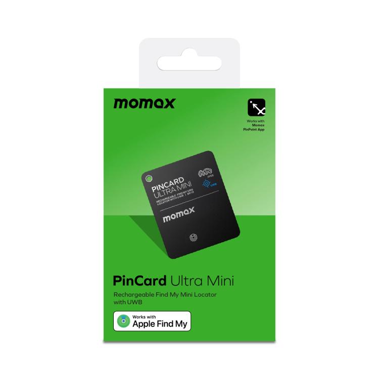 MOMAX BR18D PinCard Ultra Mini dispositivo anti-smarrimento