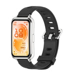 Cinturino per orologio MIJOBS in TPU traspirante con foro piatto., For Huawei Band 11 / Band 11 Pro