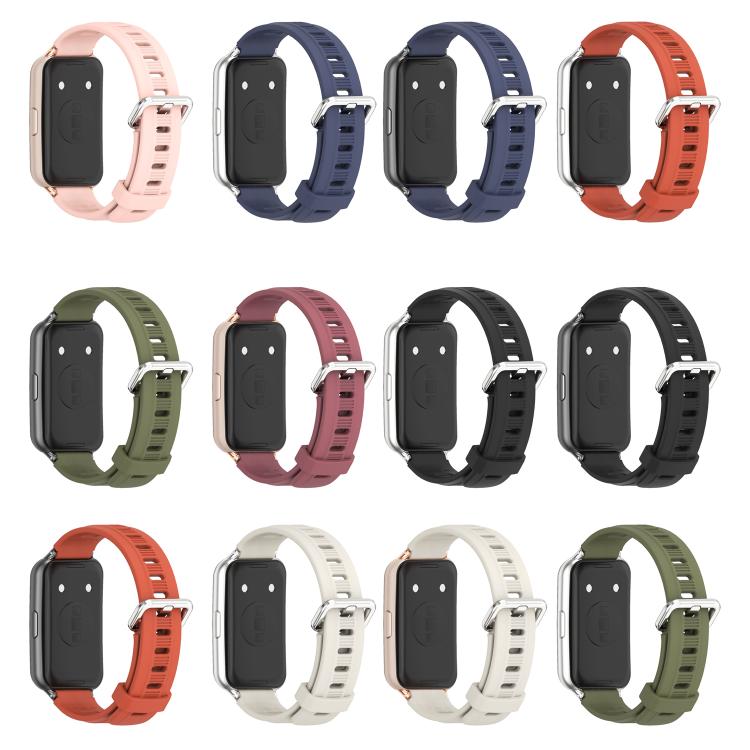 Cinturino per orologio MIJOBS in TPU traspirante con foro piatto., For Huawei Band 11 / Band 11 Pro