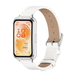 Cinturino per orologio MIJOBS in microfibra e pelle vegana., For Huawei Band 11 / Band 11 Pro
