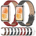 Cinturino per orologio MIJOBS in microfibra e pelle vegana., For Huawei Band 11 / Band 11 Pro