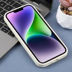 Custodia per telefono in silicone liquido con fori di precisione e stampa floreale a margherite., For iPhone 14 Plus, For iPhone 14, For iPhone 14 Pro, For iPhone 14 Pro Max