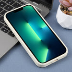 Custodia per telefono in silicone liquido con fori di precisione e stampa floreale a margherite., For iPhone 13 Pro Max, For iPhone 13 Pro, For iPhone 13, For iPhone 12