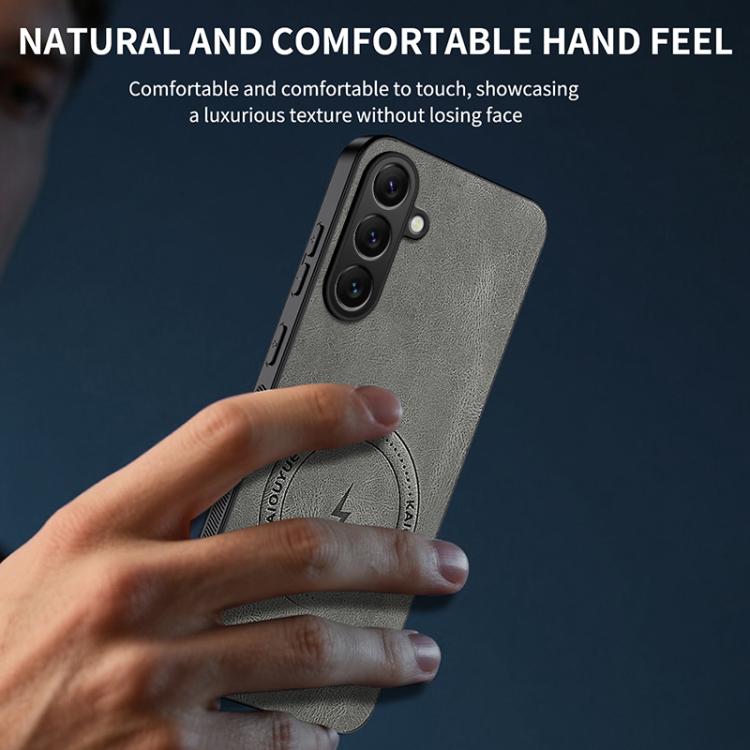 Custodia magnetica per telefono WANLONFENG serie SD con texture Nappa, For Samsung Galaxy A57 5G, For Samsung Galaxy A37 5G, For Galaxy A27 5G, For Samsung Galaxy A07 4G, For Samsung Galaxy A17 5G, For Samsung Galaxy A06 5G