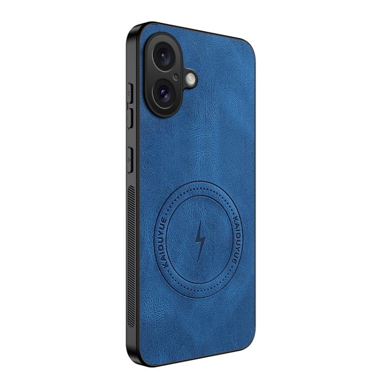 Custodia magnetica WANLONFENG con texture Nappa per iPhone