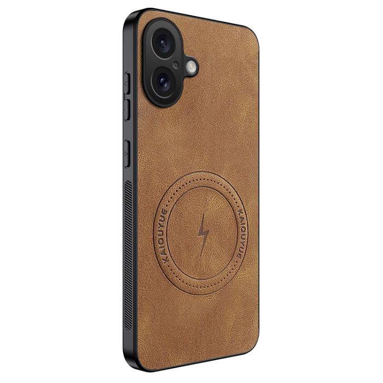 Custodia magnetica WANLONFENG con texture Nappa per iPhone