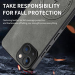 Custodia magnetica WANLONFENG in PC+TPU per smartphone