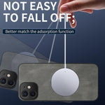 Custodia magnetica con texture Nappa per smartphone compatibili