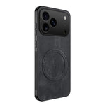 Custodia magnetica con texture Nappa per smartphone compatibili